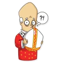 Sticker Pope - 0