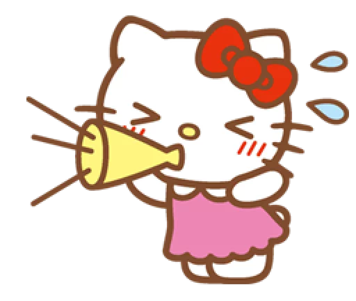 Sticker Hello Kitty (Happy Days ver.) - 10