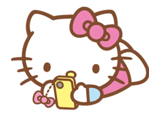 Sticker Hello Kitty (Happy Days ver.) - 4