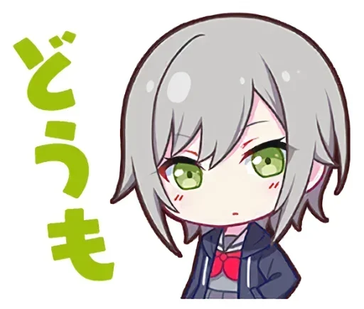 Hinomori Shiho (@StickersbyShibi) Hinomori Shiho (@StickersbyShibi) -