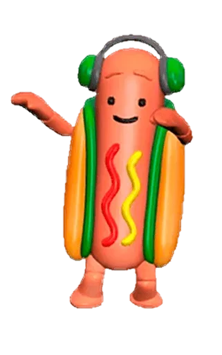 Hot hot-dog by @stickerus Hot hot-dog by @stickerus -