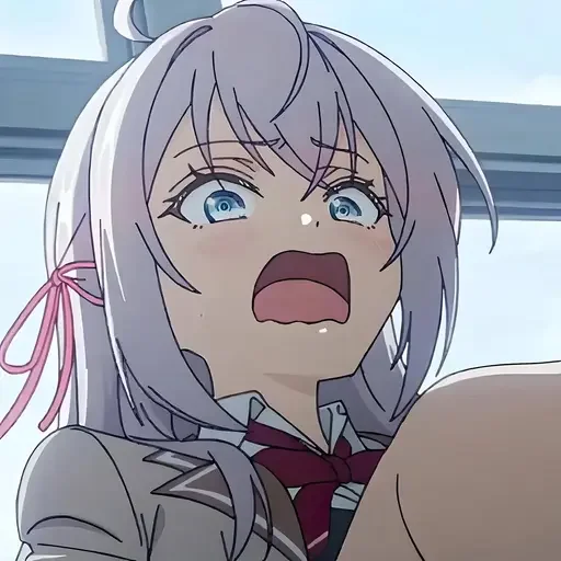 Аля иногда кокетничает @anime_stickerr Аля иногда кокетничает @anime_stickerr -