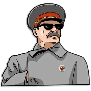 Стикер Сталин - 6
