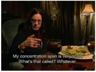 Sticker Ozzy Osbourne - 7