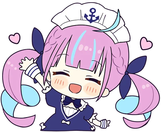 Minato Aqua @jp_stickers Minato Aqua @jp_stickers -
