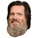 Джим Керри @eeZee_stickers Джим Керри @eeZee_stickers - human face