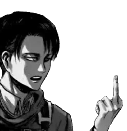 Стикер Levi Ackerman @SwallowZireael - 5