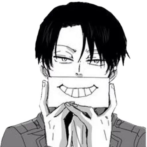 Стикер Levi Ackerman @SwallowZireael - 3