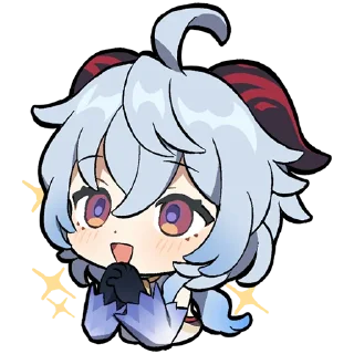 Sticker Картины Паймон: Часть II | @genshin_impact_ru_off - 11