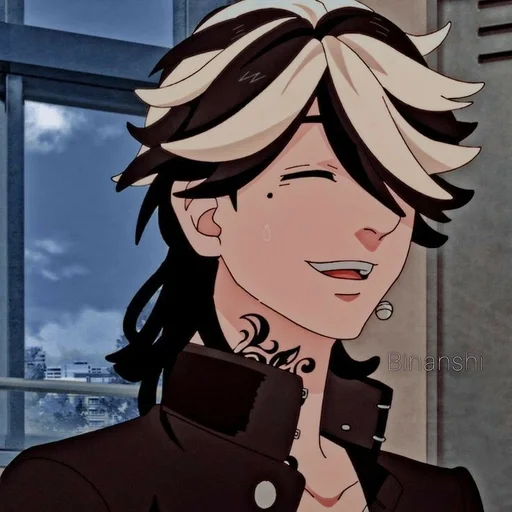 anime anime cartoon human face