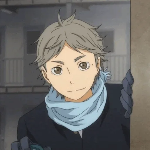 Стикер Sugawara @stickeranimepack - 6
