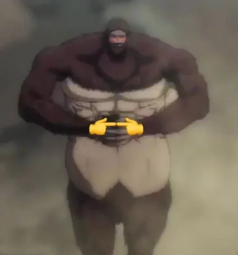 cartoon cartoon person muscle
