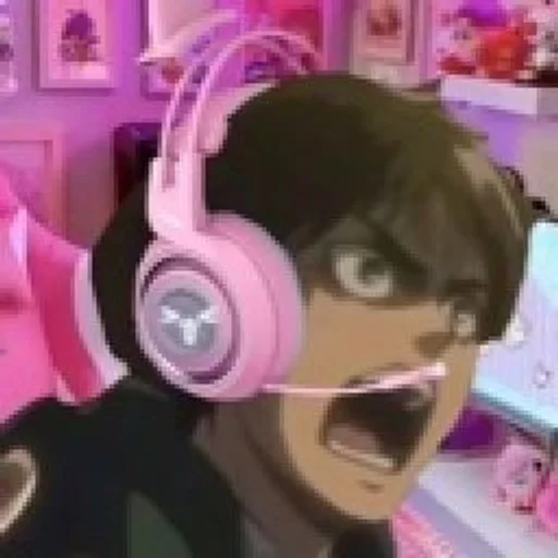 headphones headphones cartoon indoor