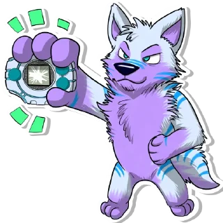 Sticker Keenora Fluffball - 1 Sticker Keenora Fluffball - 1