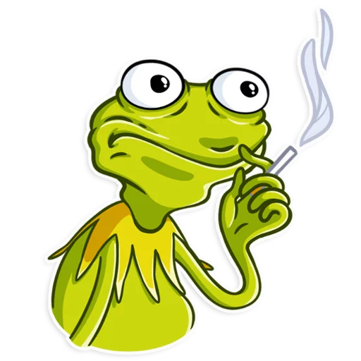 clipart frog drawing