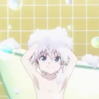 Стикер • ❈ Killua -➤ @STEK_ER  ೄྀ࿐ ˊˎ- - 0