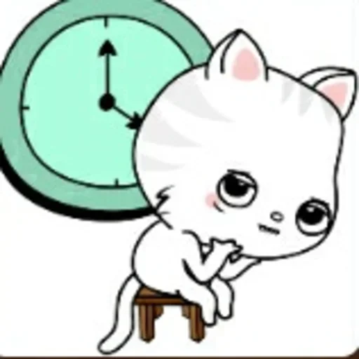 Sticker Kitty Tufio 😇🤍 Chu...♥️ - 0