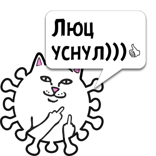 Sticker Циты Dress2 из @memocyteBot - 6