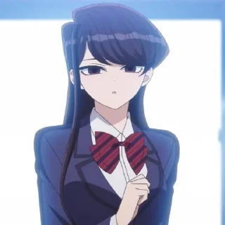 Стикер Komi-san wa, Komyushou desu @StickersofAnime - 0