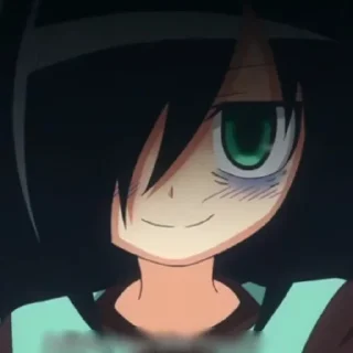Стикер Tomoko Kuroki  ||By. @Araru_Gyuu - 10