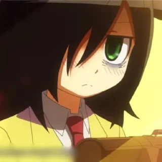 Стикер Tomoko Kuroki  ||By. @Araru_Gyuu - 6