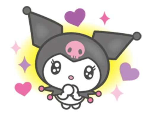 Kuromi by @anime_stickerr Kuromi by @anime_stickerr -