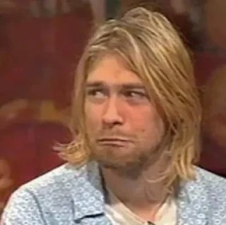 Стикер Kurt Cobain - 10 Стикер Kurt Cobain - 10