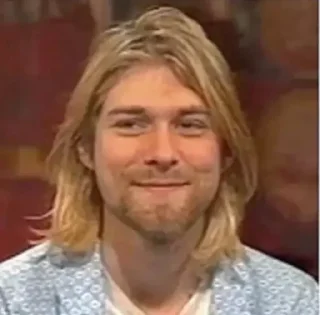 Стикер Kurt Cobain - 6 Стикер Kurt Cobain - 6