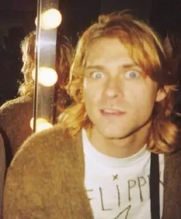 Стикер Kurt Cobain - 1 Стикер Kurt Cobain - 1