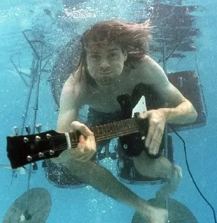 Стикер Kurt Cobain - 5 Стикер Kurt Cobain - 5