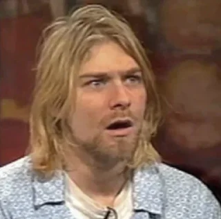 Стикер Kurt Cobain - 9 Стикер Kurt Cobain - 9