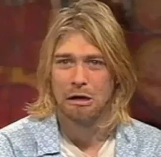 Стикер Kurt Cobain - 8 Стикер Kurt Cobain - 8