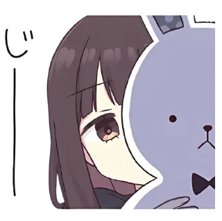 Стикер Kurumi 🤍 @Kenai_1 - 2