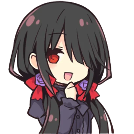 tokisaki kurumi @animestickerchannel tokisaki kurumi @animestickerchannel -