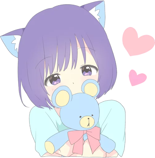 CatGirl Sticker EN :: @line_stickers CatGirl Sticker EN :: @line_stickers -
