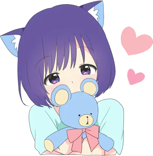 CatGirl Sticker ENG (Dark) :: @line_stickers CatGirl Sticker ENG (Dark) :: @line_stickers -