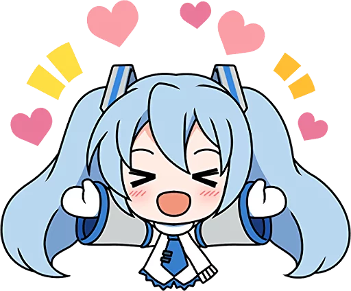 Hatsune Miku SNOW MIKU Collection :: @line_stickers Hatsune Miku SNOW MIKU Collection :: @line_stickers -