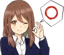 Honorific girlfriend ENG :: @line_stickers Honorific girlfriend ENG :: @line_stickers - cartoon