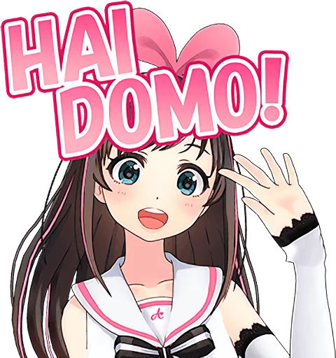 Kizuna AI Stickers :: @line_stickers Kizuna AI Stickers :: @line_stickers -