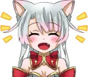 Shiro - White neko :: @line_stickers Shiro - White neko :: @line_stickers - anime