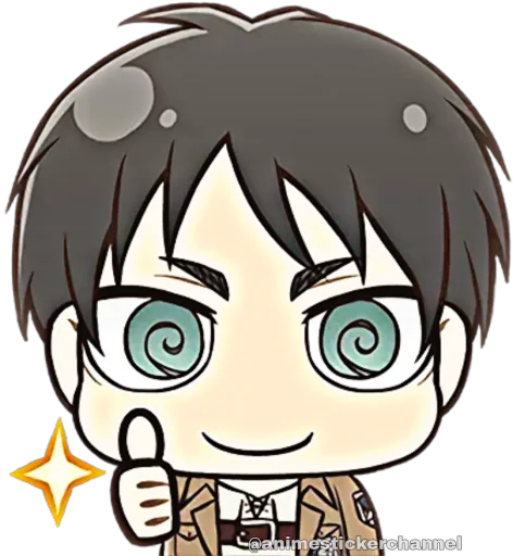 LEVI @animestickerchannel LEVI @animestickerchannel -
