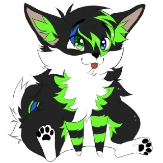 Sticker ⟨ Лисёнок >< ⟩ - 7