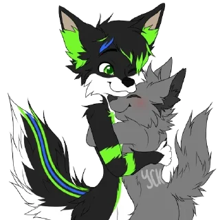 Sticker ⟨ Лисёнок >< ⟩ - 3