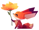 Sticker Little Cute Fox - 9