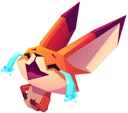 Sticker Little Cute Fox - 10