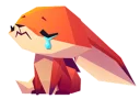 Sticker Little Cute Fox - 2