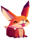 Sticker Little Cute Fox - 4