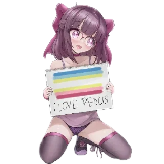Sticker Lolipedoflag - 8
