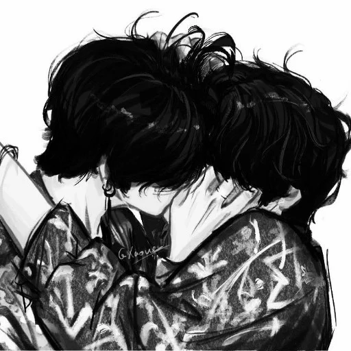 sketch sketch drawing kiss