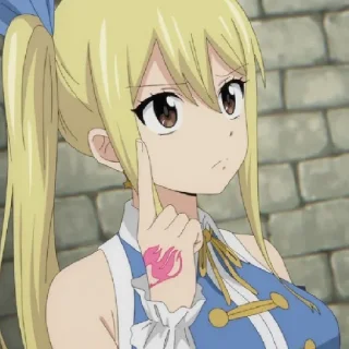 Sticker lucy Heartfilia 2 - 0